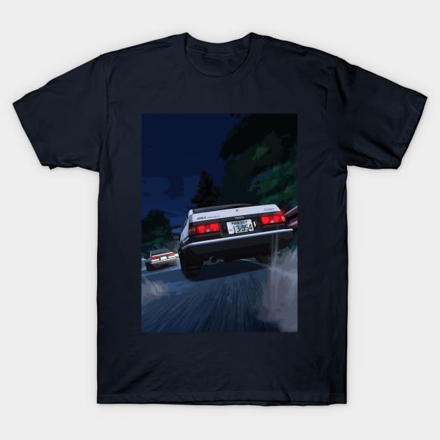 initial D T-Shirt by store of art